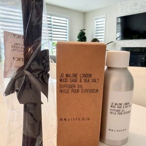 【Brand New】Jo Malone Wood Sage & Sea Salt Diffuser Refill 165ml + Reeds